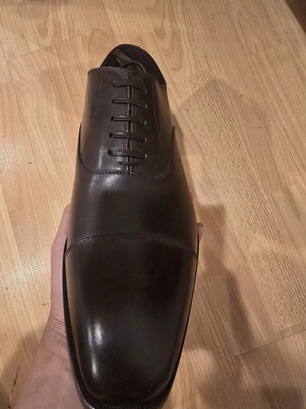 Vero Cuoio Men's Brown Oxford. Suitsupply